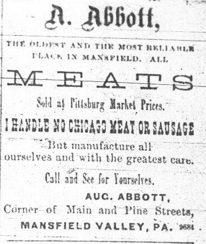 Abbott Packing Plant Advertisement