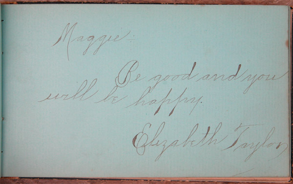 Maggie Jacob's Autograph Book, Page 15