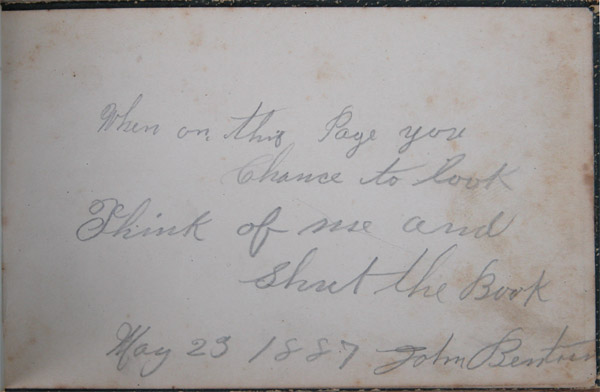 Maggie Jacob's Autograph Book, Page 34