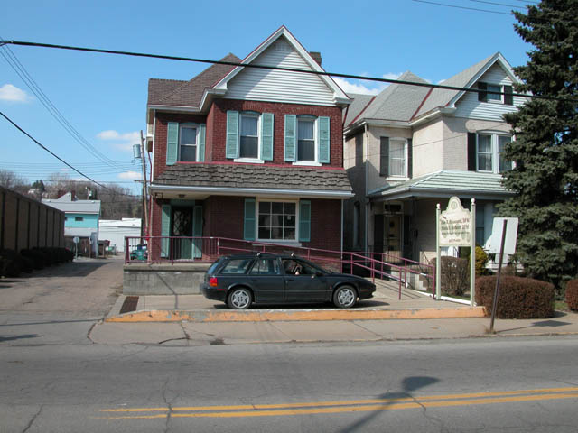 Location of Christian and Magdalena Abbott House, 2004