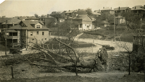 Clearing the Land for the Embassy Apartments