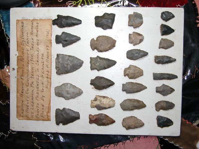 Indian Arrowheads