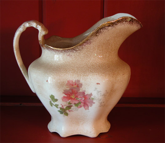 Elizabeth Jacob Abbott's Milk Pitcher, Right Side