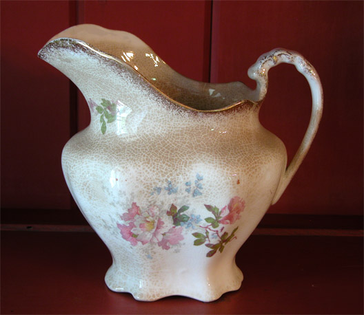 Elizabeth Jacob Abbott's Milk Pitcher, RigLeftht Side