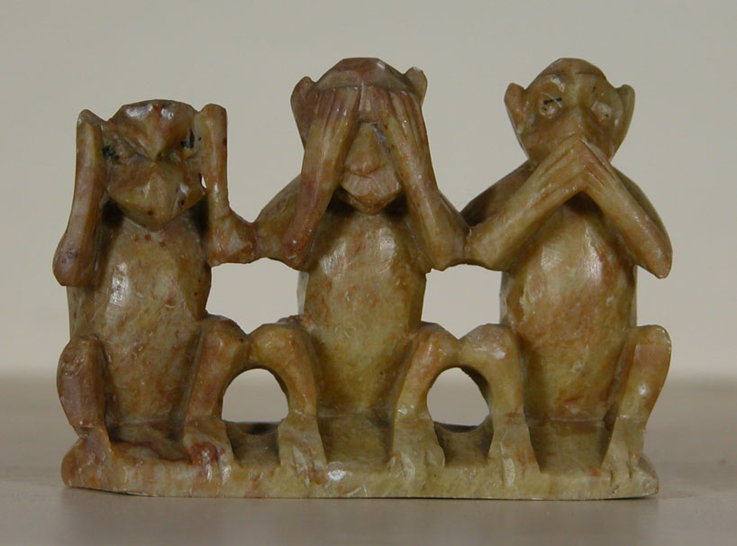 Elizabeth Jacob Abbott's Monkey Carving